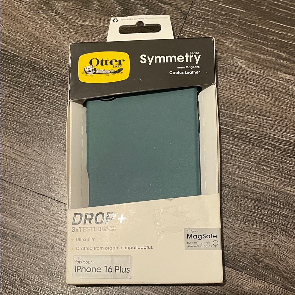 OtterBox Symmetry Series Teal Case for iPhone 16 Plus